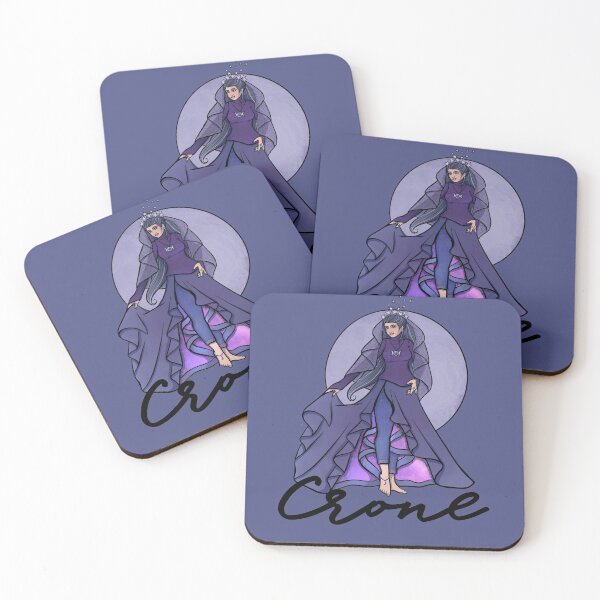 Item preview, Crone Moon Goddess designed and sold by FrictionMaxxing.