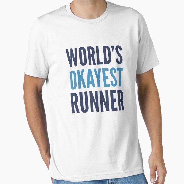 Item preview, World's Okayest Runner designed and sold by AmazingVision.