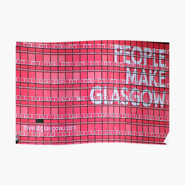 People Make Glasgow Poster