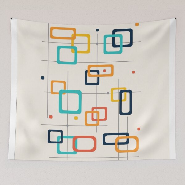 Item preview, Mid Century Retro Pop Art 016 designed and sold by NordicStudio.