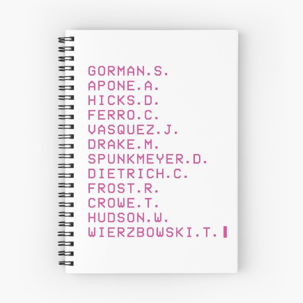 Item preview, Pink . Aliens Movie - Colonial Marines [Death Order] - Light theme designed and sold by dirimir.