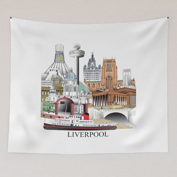 Item preview, City of Liverpool, England designed and sold by Royisaacs.