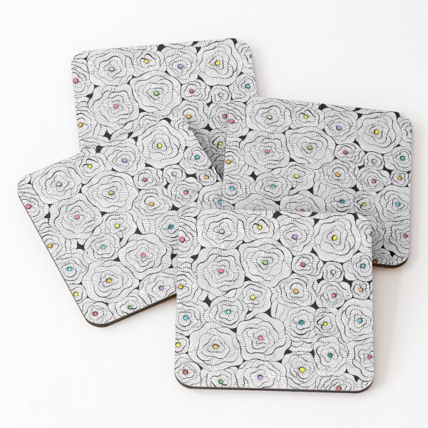 Item preview, Colorful Wavy Flowers designed and sold by Ashwini Amur.