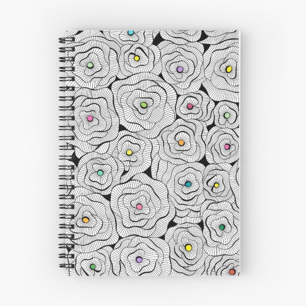 Item preview, Colorful Wavy Flowers designed and sold by Ashwini Amur.