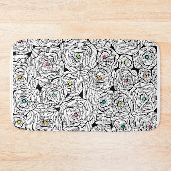 Item preview, Colorful Wavy Flowers designed and sold by Ashwini Amur.