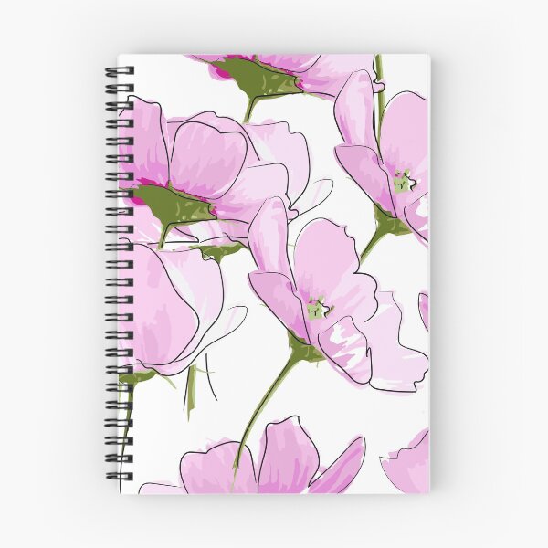Aperçu de l'œuvre fleurs roses créée et vendue par Laura Olverd.