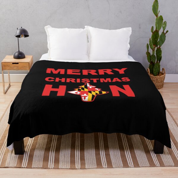 Item preview, Baltimore Hon Maryland Flag Christmas Tree designed and sold by Draculaura2009.