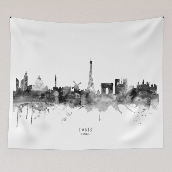 Item preview, Paris France Skyline designed and sold by ArtPrints.
