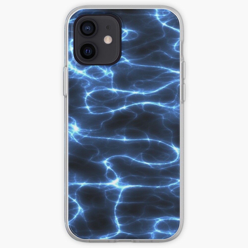 ELECTRIFIED BLUE. iPhone Case & Cover