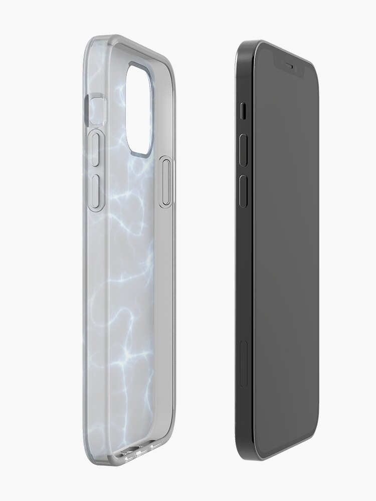 Alternate view of ELECTRIFIED BLUE. iPhone Case & Cover