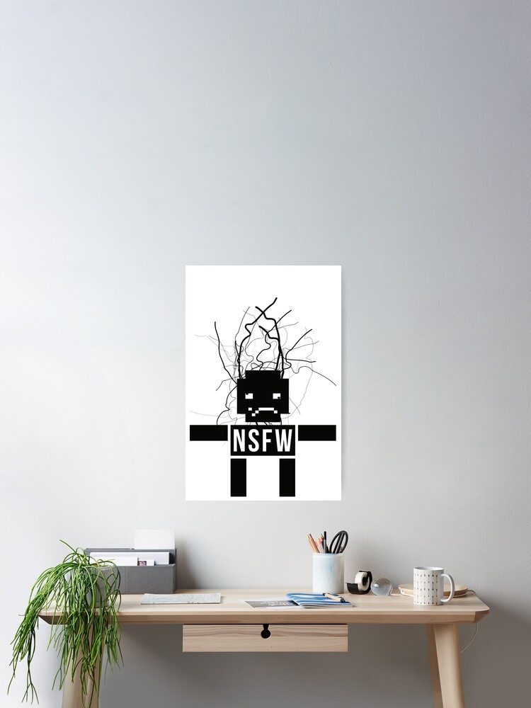 Thumbnail 2 of 3, Poster, NSFW ROBOT designed and sold by ak4e.