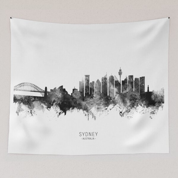 Item preview, Sydney Australia Skyline designed and sold by ArtPrints.