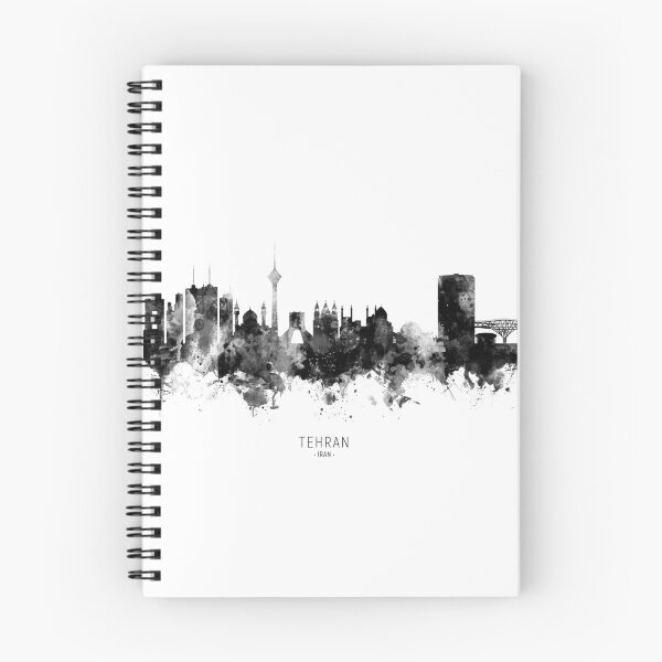 Item preview, Tehran Iran Skyline designed and sold by ArtPrints.