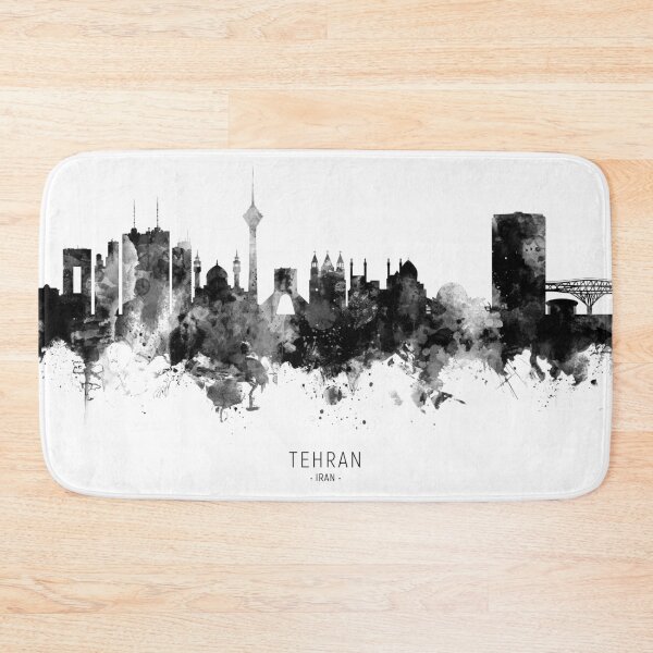 Item preview, Tehran Iran Skyline designed and sold by ArtPrints.