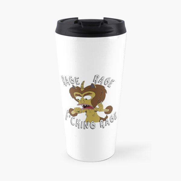 Big Mouth Maury Rage Angry Travel Mug