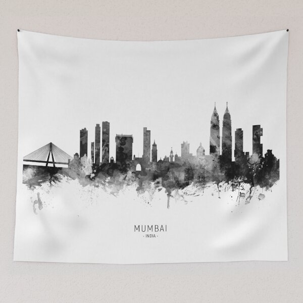 Item preview, Mumbai Skyline India Bombay designed and sold by ArtPrints.