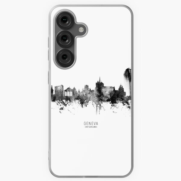 Item preview, Geneva Switzerland Skyline designed and sold by ArtPrints.