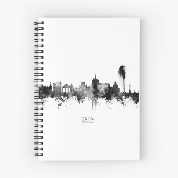 Item preview, Geneva Switzerland Skyline designed and sold by ArtPrints.