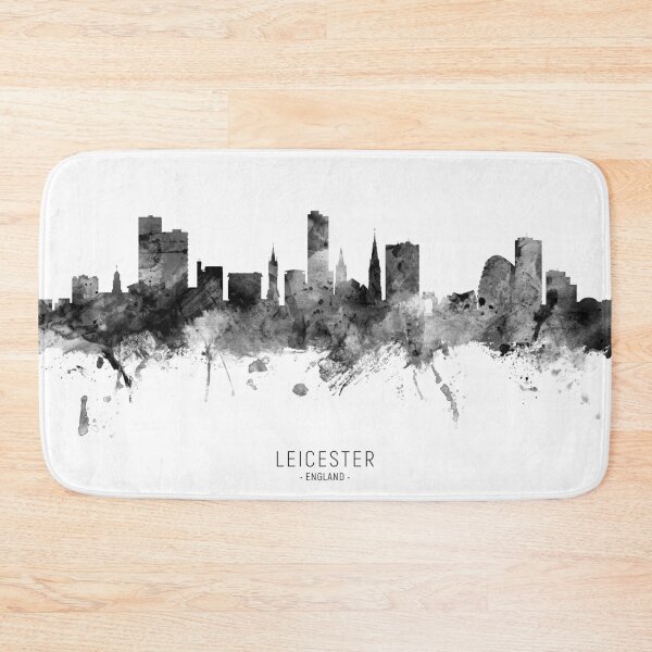 Item preview, Leicester England Skyline designed and sold by ArtPrints.