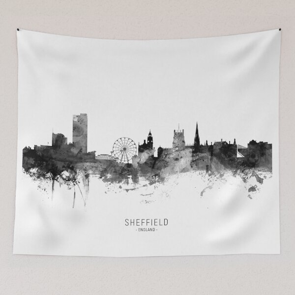 Item preview, Sheffield England Skyline designed and sold by ArtPrints.