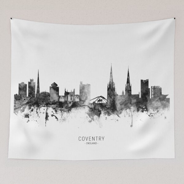 Item preview, Coventry England Skyline designed and sold by ArtPrints.