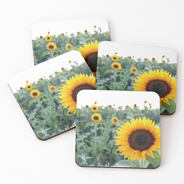 Item preview, Sunflower on field designed and sold by Emote Bot.