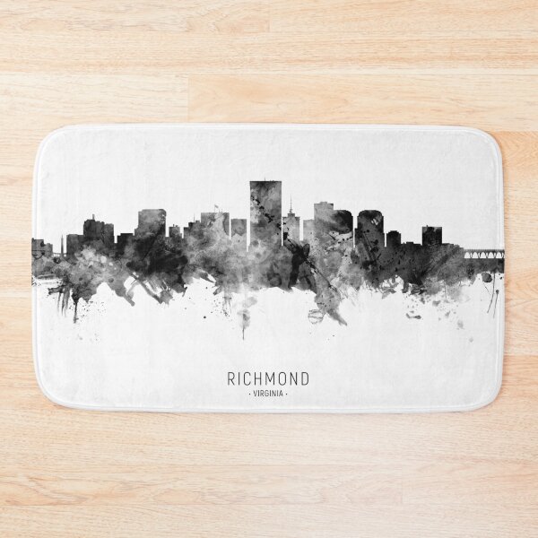 Artikelvorschau, Richmond Virginia Skyline entworfen und verkauft von ArtPrints.