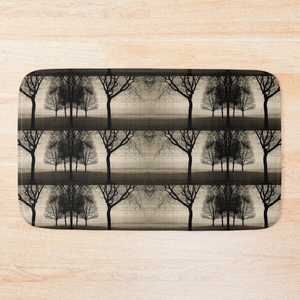 Item preview, Tree Silhouettes in Sepia Pattern designed and sold by WatersEdgeGal.