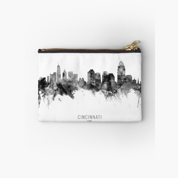 Aperçu de l'œuvre Cincinnati Ohio Skyline créée et vendue par ArtPrints.