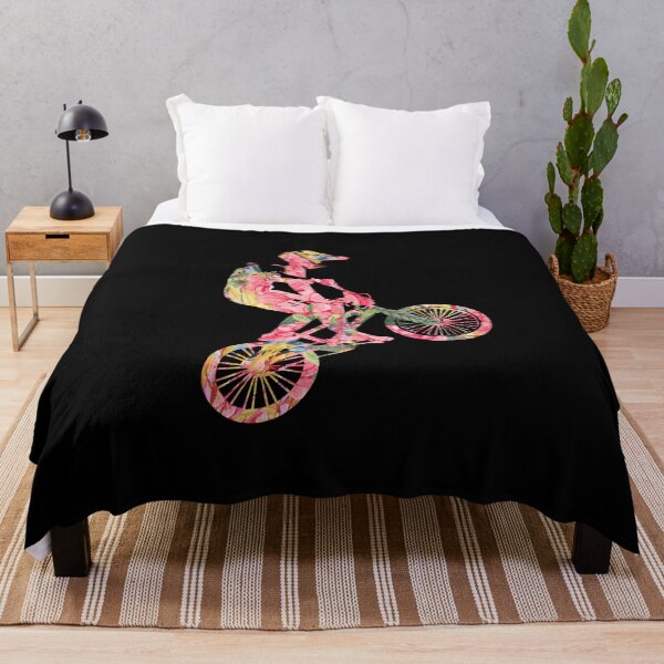 Item preview, Girls Flower BMX watercolor designed and sold by Scoopivich.