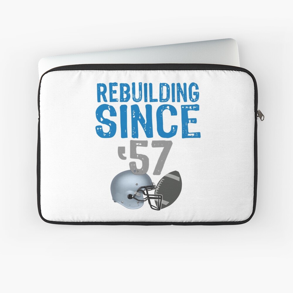 Rebuilding Since 1957 - Detroit Lions - Pillow