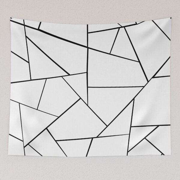 Item preview, Black White Geometric Glam #4 #geo #decor #art designed and sold by Anita's & Bella's Art.