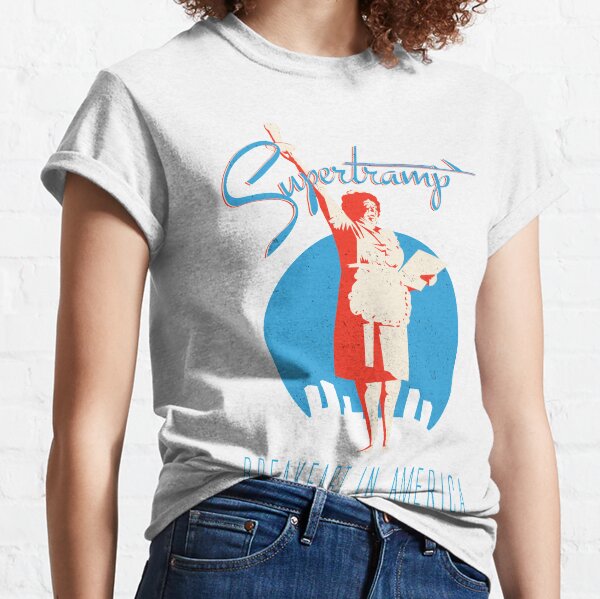 Supertramp Breakfast in America / White Classic T-Shirt