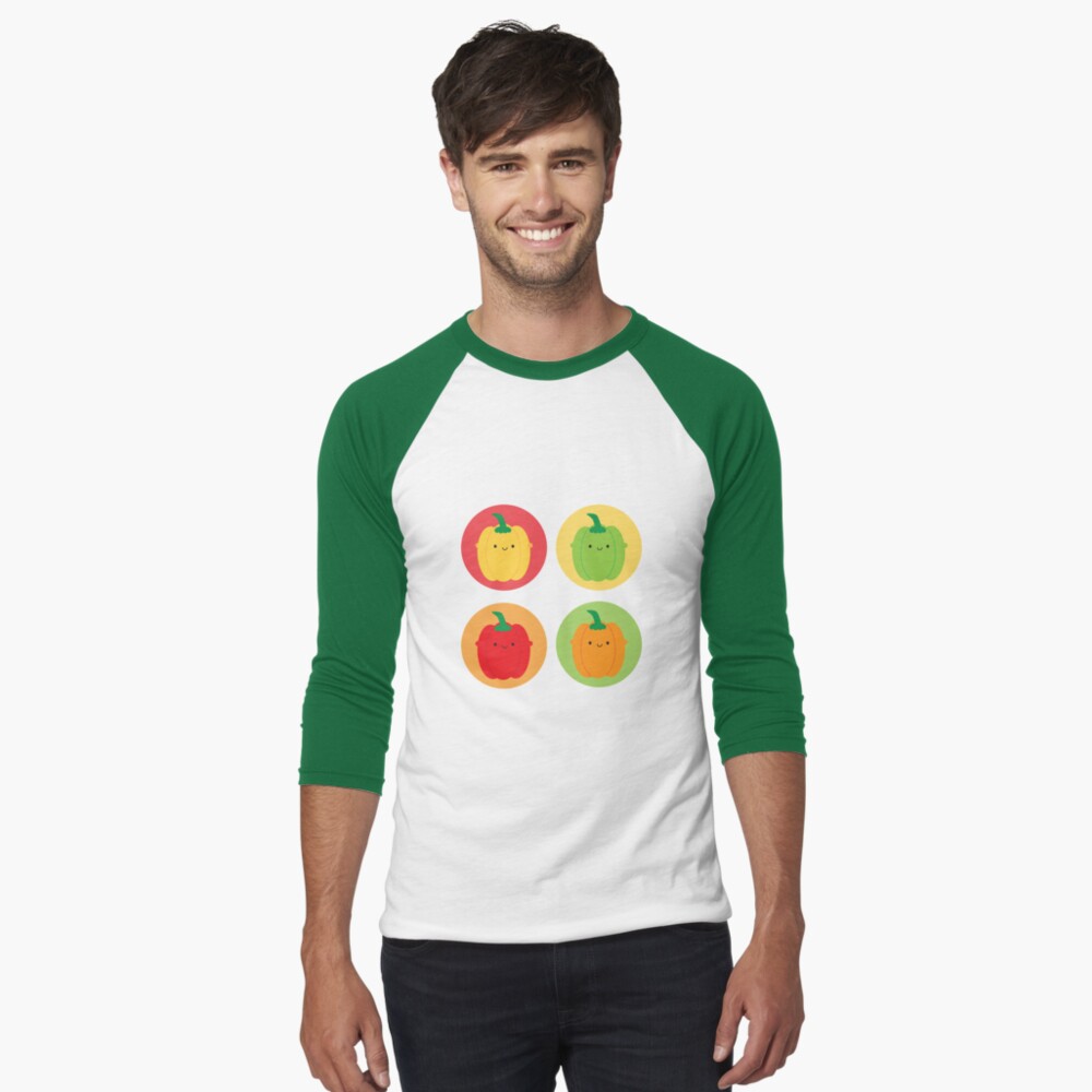 Item preview, Baseball ¾ Sleeve T-Shirt designed and sold by marcelinesmith.