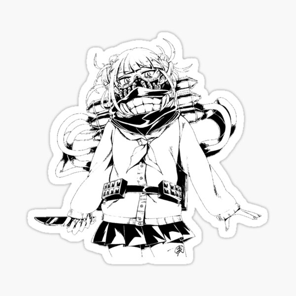 Yandere Stickers Redbubble - toga picture roblox id