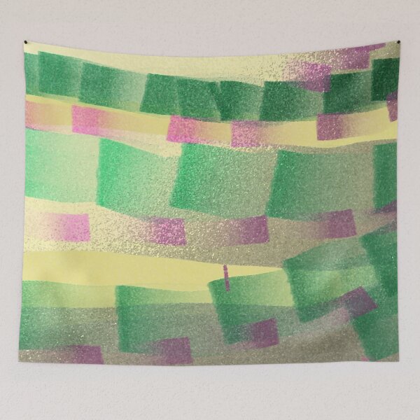 Item preview, Illumination in Gold, Green, and Red designed and sold by Betty Mackey.