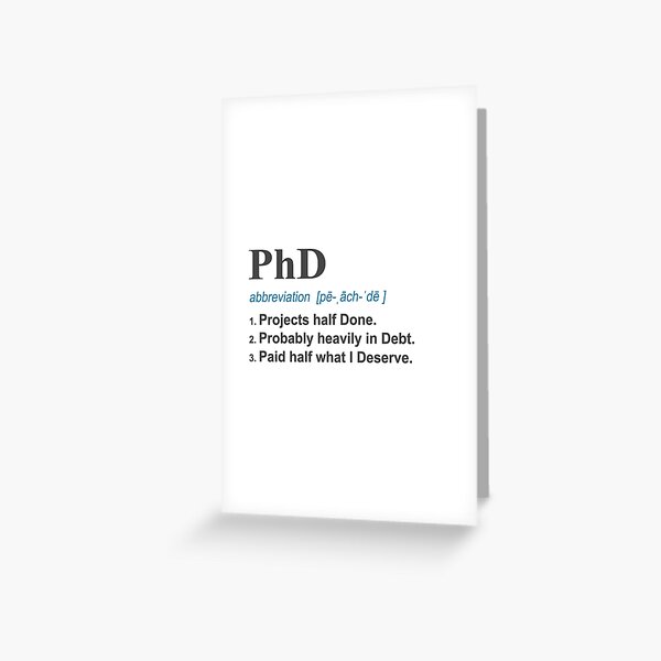 PhD Funny 3 Definition Gift Design for Post Grad on light PhD Funny 3 Definition Gift Design for Post Grad on light