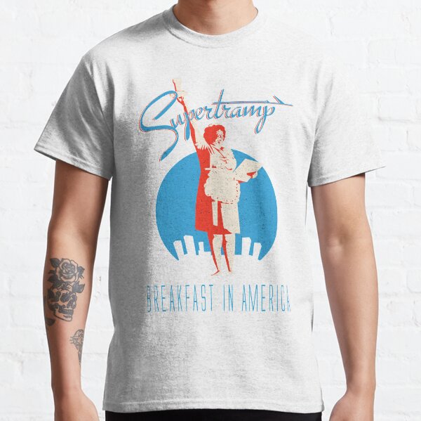 Supertramp Breakfast in America / Orange Classic T-Shirt