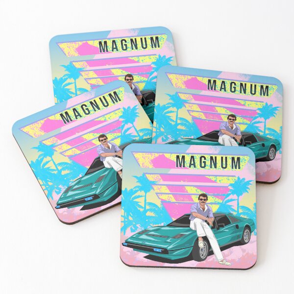 Aperçu de l'œuvre Magnum Vaporwave créée et vendue par MostlyMagnum.