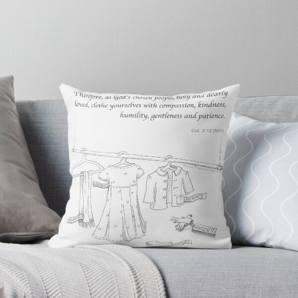 Item preview, Artober Bible Challenge. Day 1. Col. 3:12. designed and sold by MashaHemmerling.