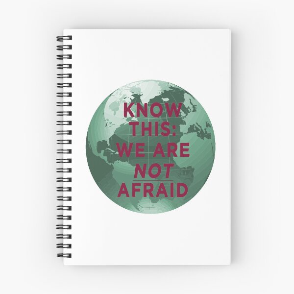 Item preview, Awesome We are NOT afraid protect gift designed and sold by LGamble12345.