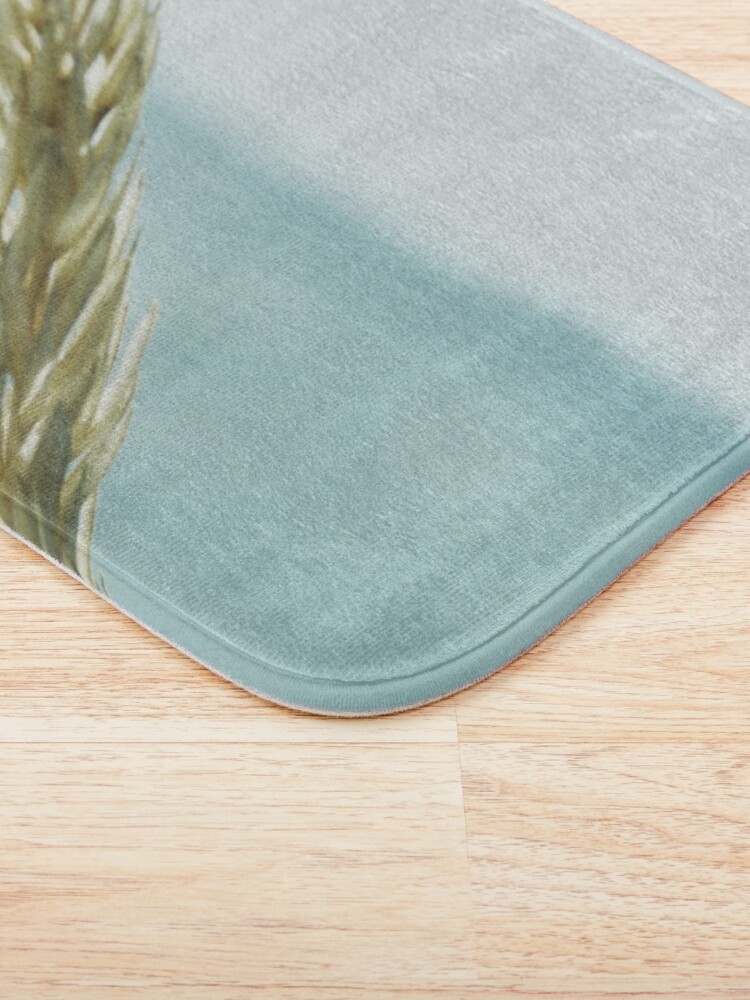 Alternate view of Beach details Coastal plants Bath Mat