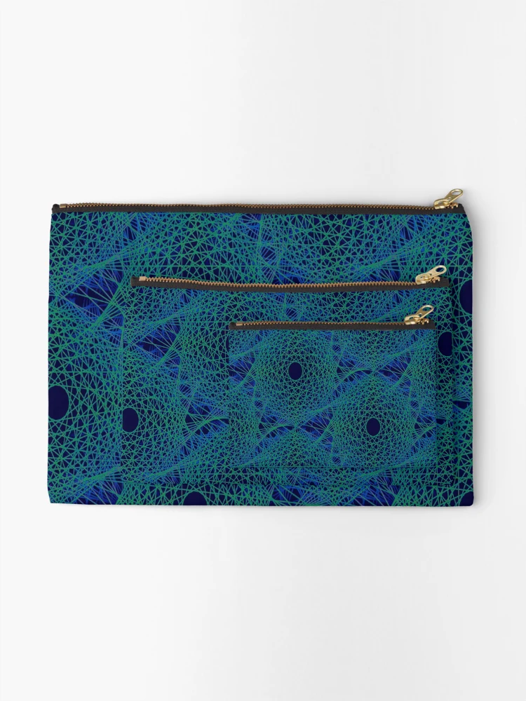 Thumbnail 2 of 4, Zipper Pouch, Algorithm designed and sold by MindTravel.