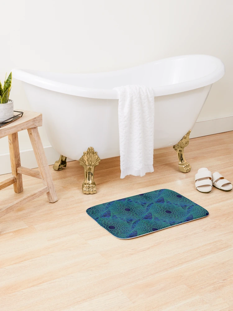 Thumbnail 2 of 6, Bath Mat, Algorithm designed and sold by MindTravel.