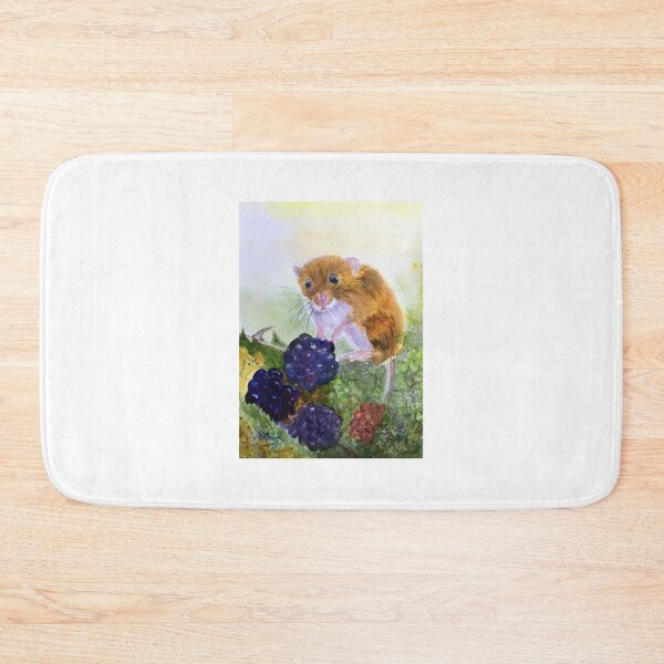 Item preview, Hidden Treasures: Watercolour painting of a Harvest Mouse designed and sold by Double Dutch Designs.