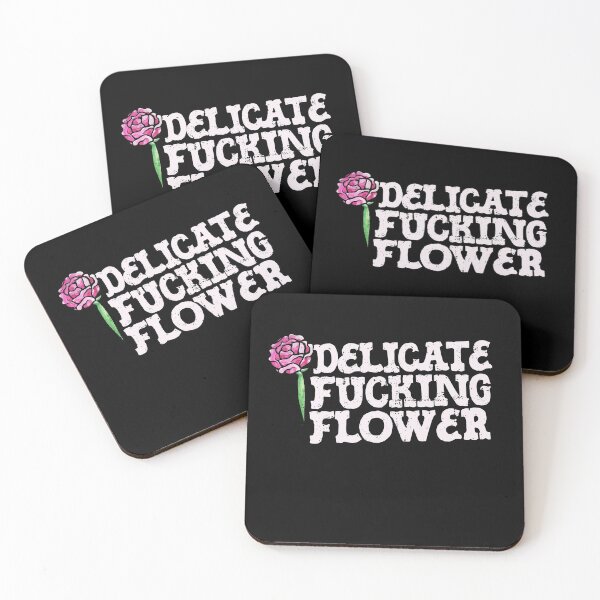 Item preview, Delicate fucking flower designed and sold by FrictionMaxxing.
