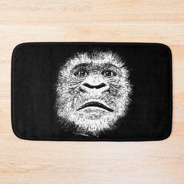 Item preview, Gorilla Face Portrait Wildlife Art Design for Ape Lovers designed and sold by webdango.