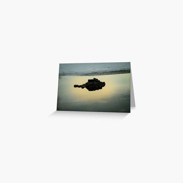 Sunset Rock Greeting Card