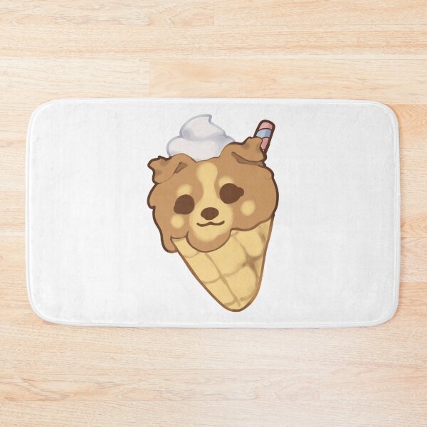 Item preview, Ausscream cone / Australian Shepherd ice cream cone designed and sold by Ivy Fox Illustration.