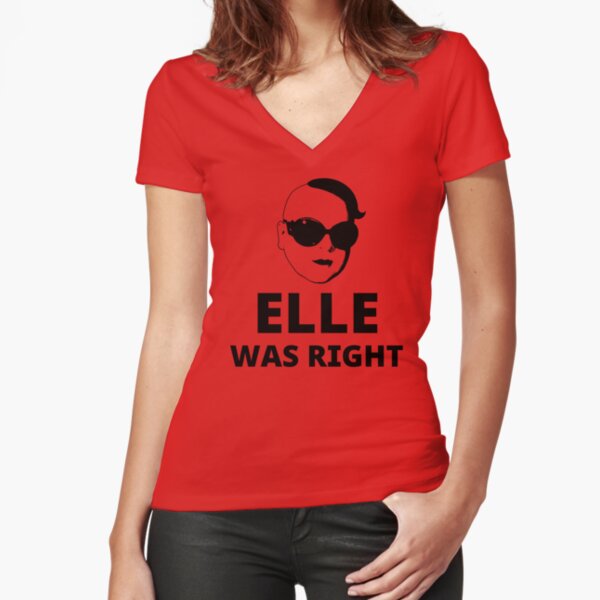 Fitted V-Neck T-Shirt